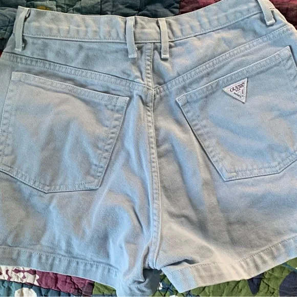 Vintage Guess Denim Shorts Size 32 - Picture 2 of 3